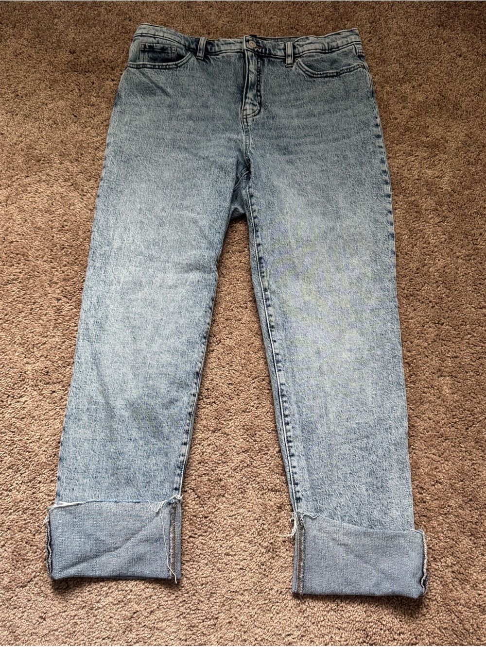 Banana Republic Cuffed Slouch Acid Stone Wash Boyfriend Cut Jeans Size 31/12
